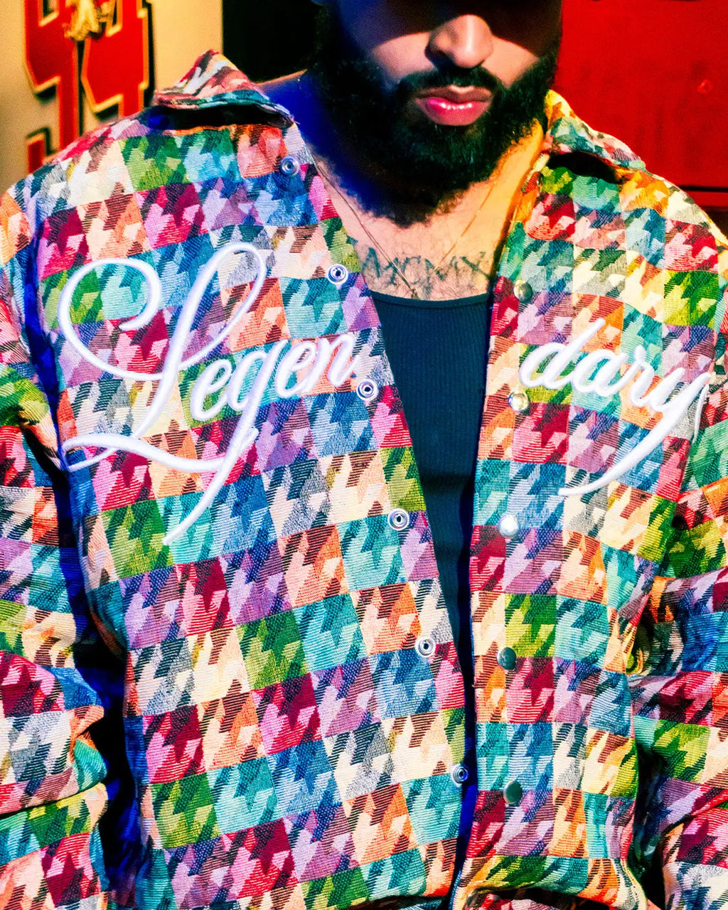CHAQUETA MULTI COLOR EXCLUSIVA Legendary
