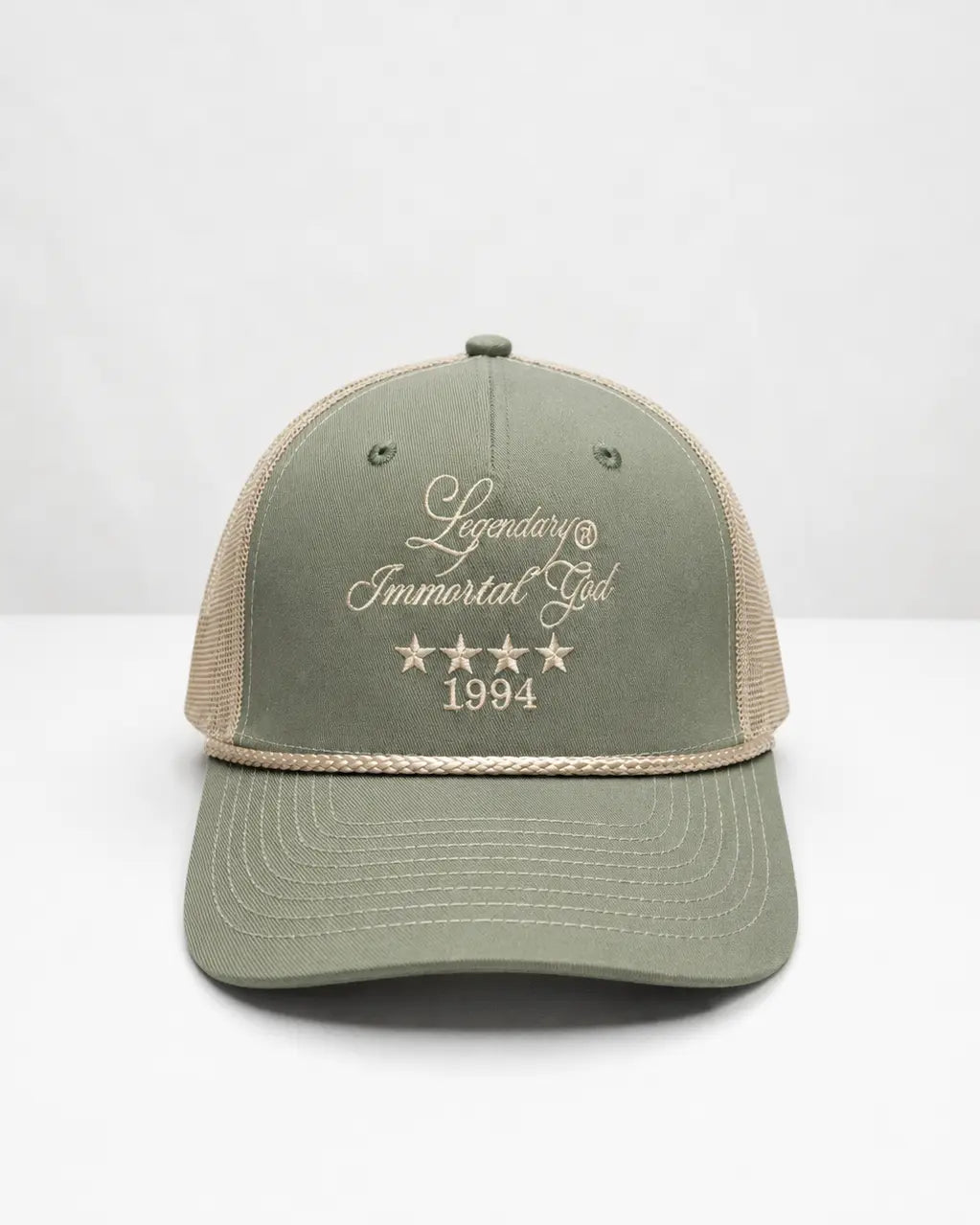 GORRA SNAPBACK CON MALLA Legendary
