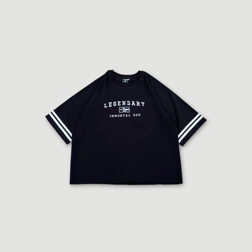 CAMISETA BOXY FIT BORDADO Legendary